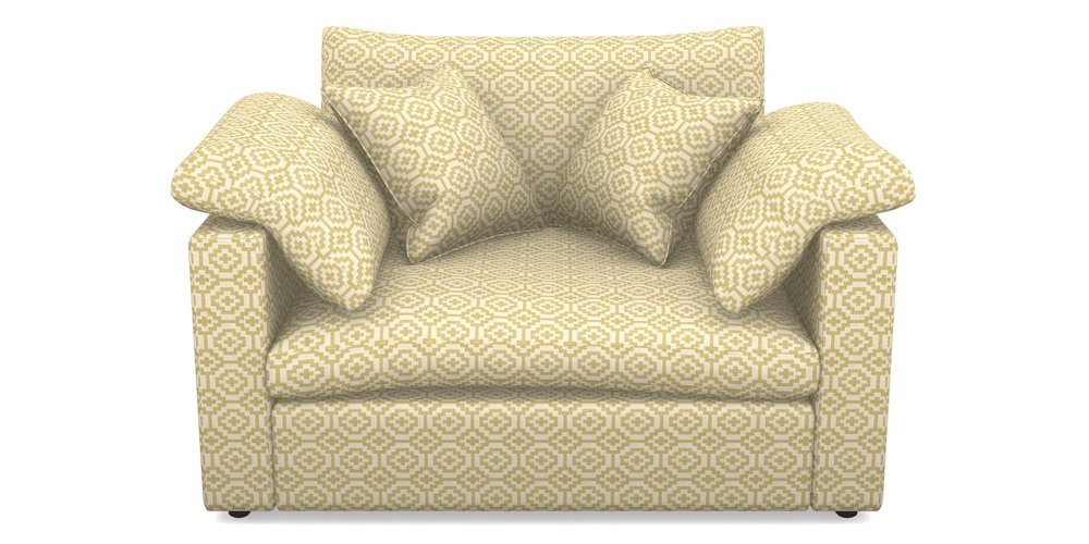 Product photograph of Big Softie Straight Arm Straight Arm Snuggler In Cloth 18 - Tile - Summer from Sofas and Stuff Limited