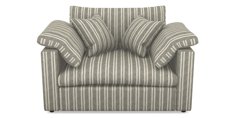 Product photograph of Big Softie Straight Arm Straight Arm Snuggler In Cloth 22 - Barcode - Seal from Sofas and Stuff Limited