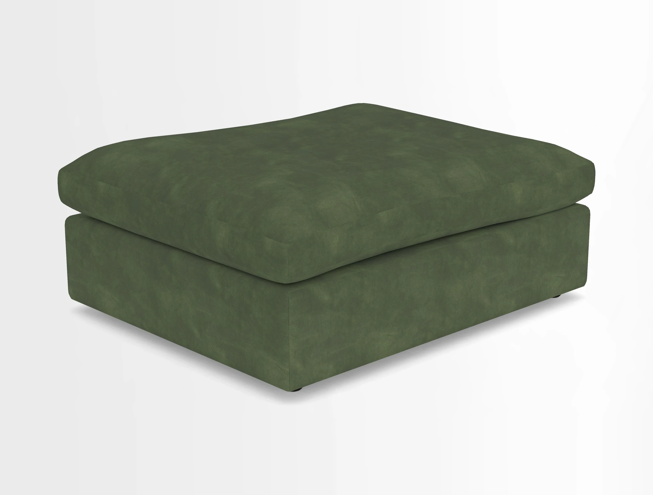 Big Softie Footstool in Two Tone Plain Biscuit