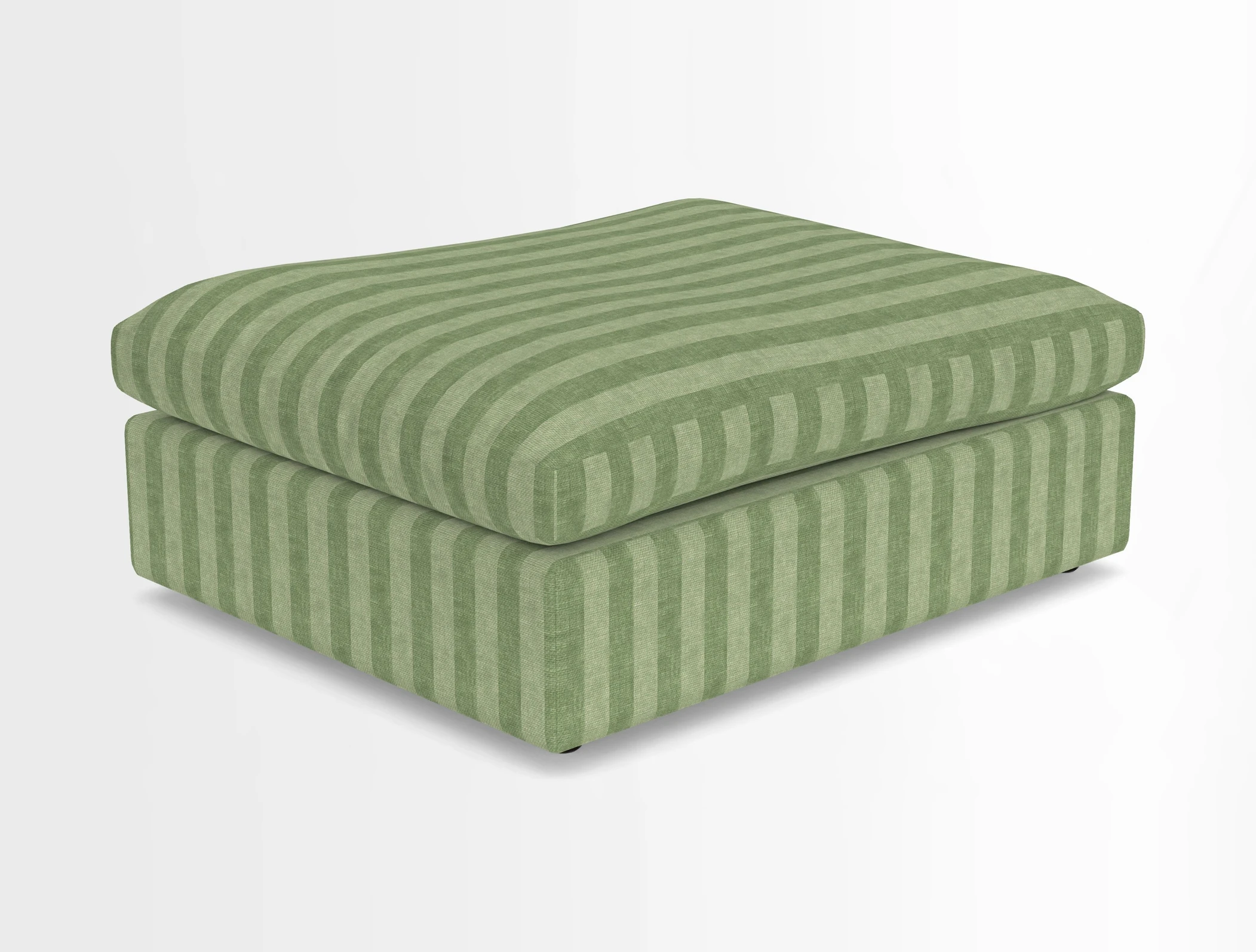 Big Softie Footstool in Two Tone Plain Biscuit