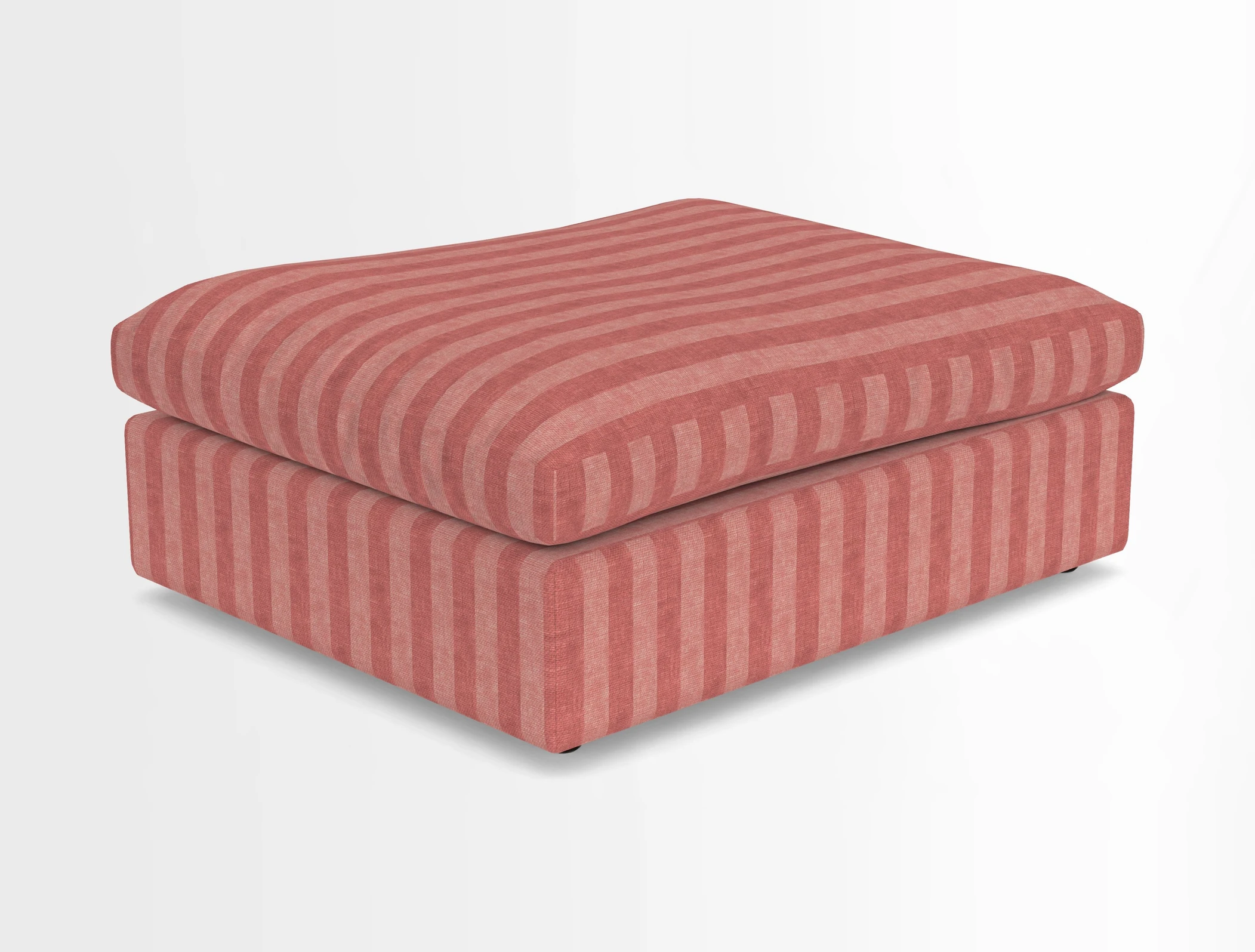 Big Softie Footstool in Two Tone Plain Biscuit