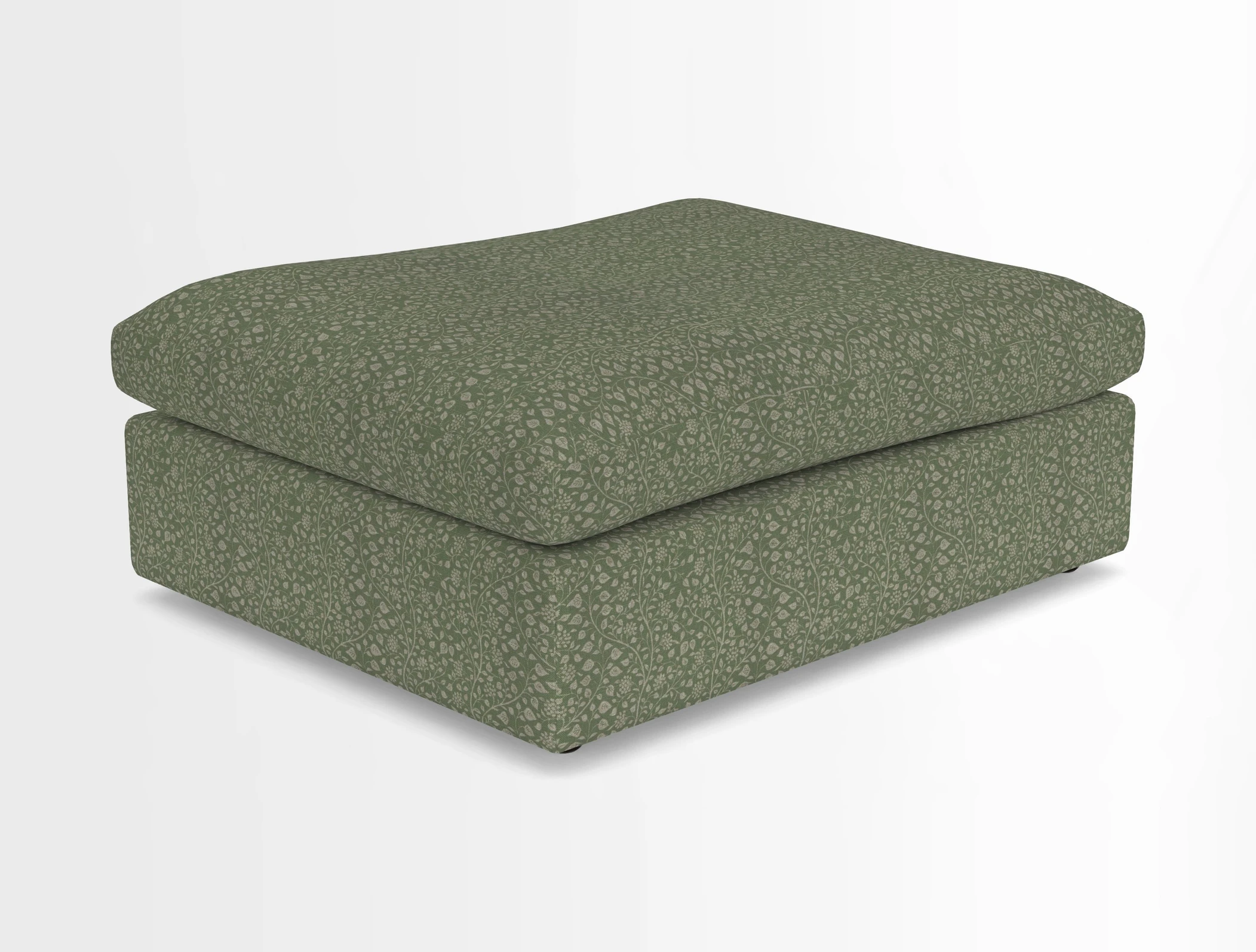 Big Softie Footstool in Two Tone Plain Biscuit