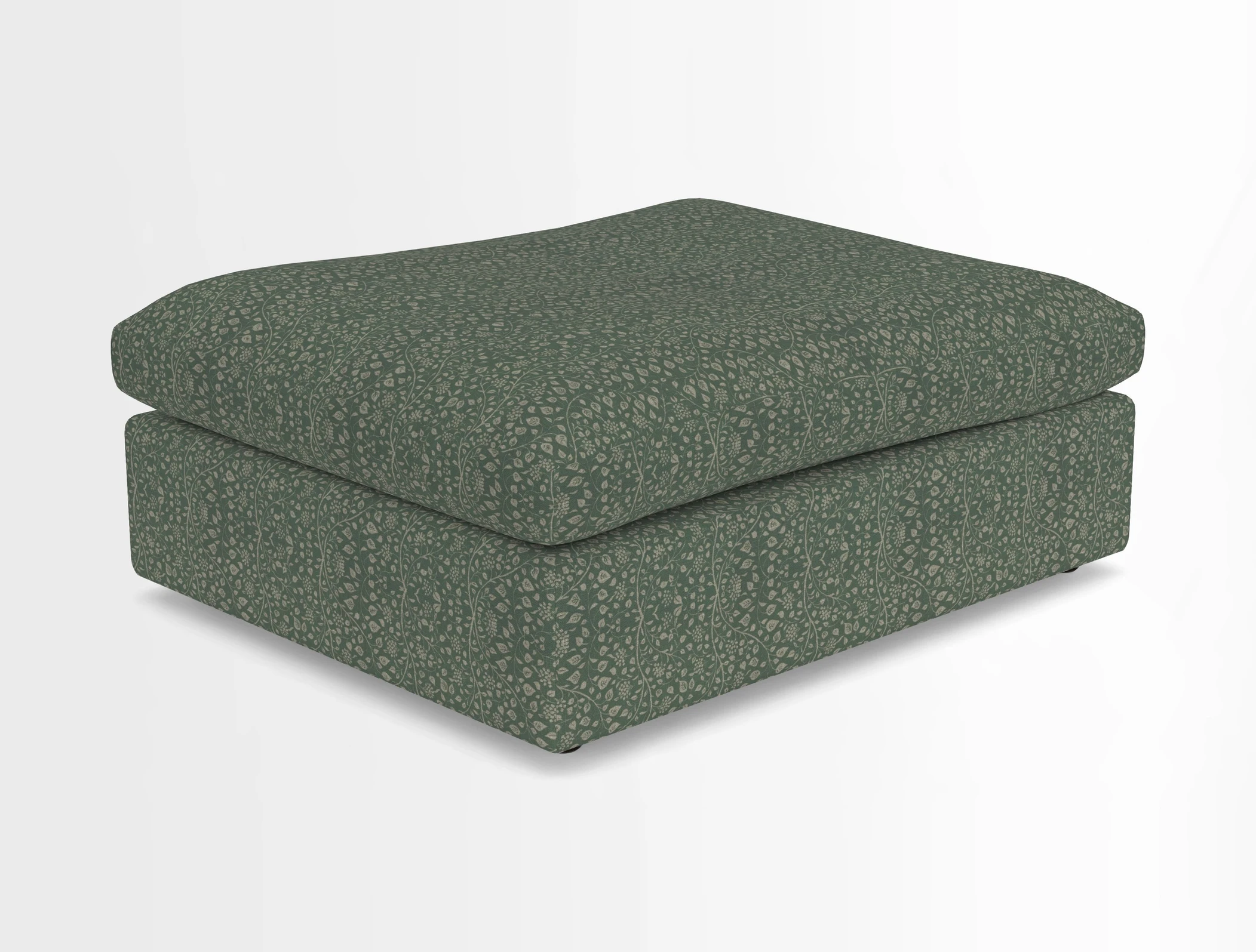 Big Softie Footstool in Two Tone Plain Biscuit