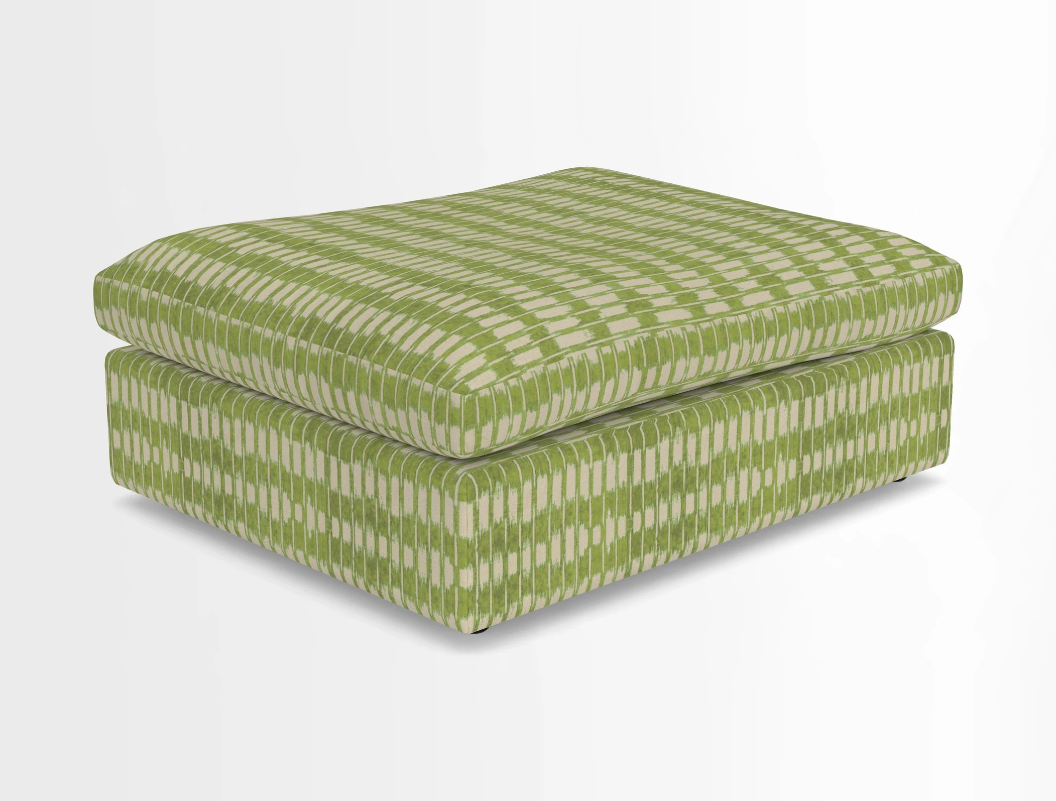 Big Softie Footstool in Two Tone Plain Biscuit