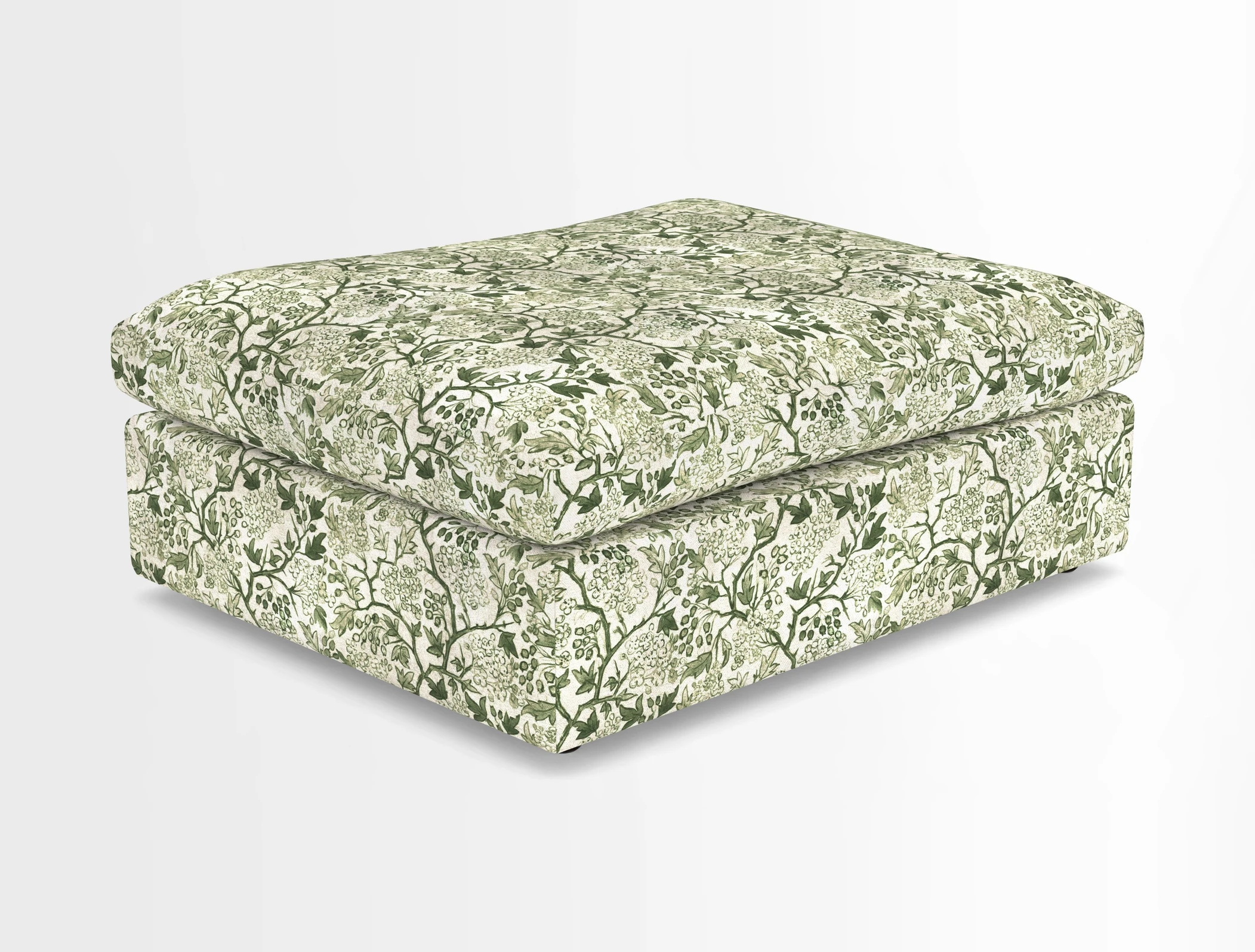 Big Softie Footstool in Two Tone Plain Biscuit
