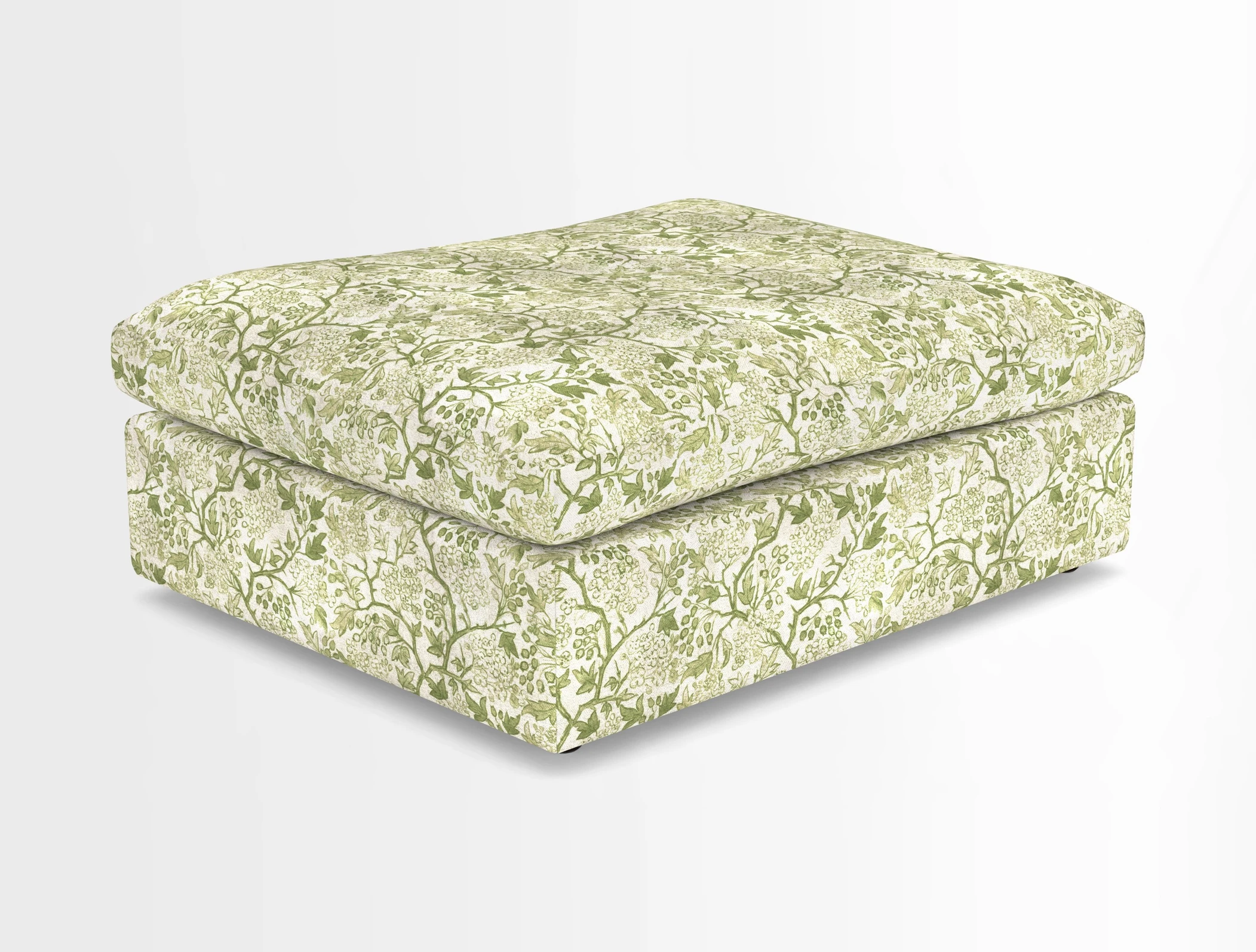 Big Softie Footstool in Two Tone Plain Biscuit