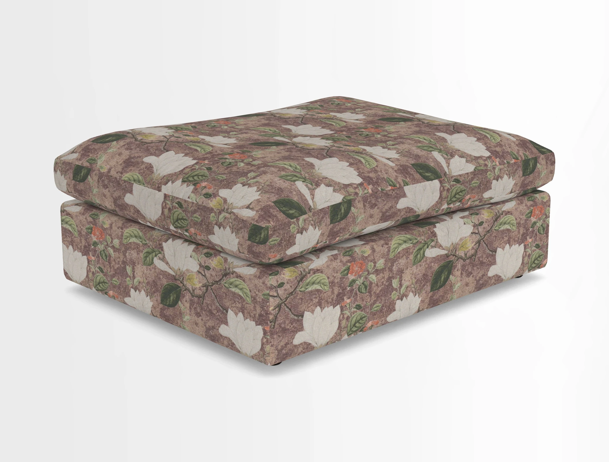 Big Softie Footstool in Two Tone Plain Biscuit