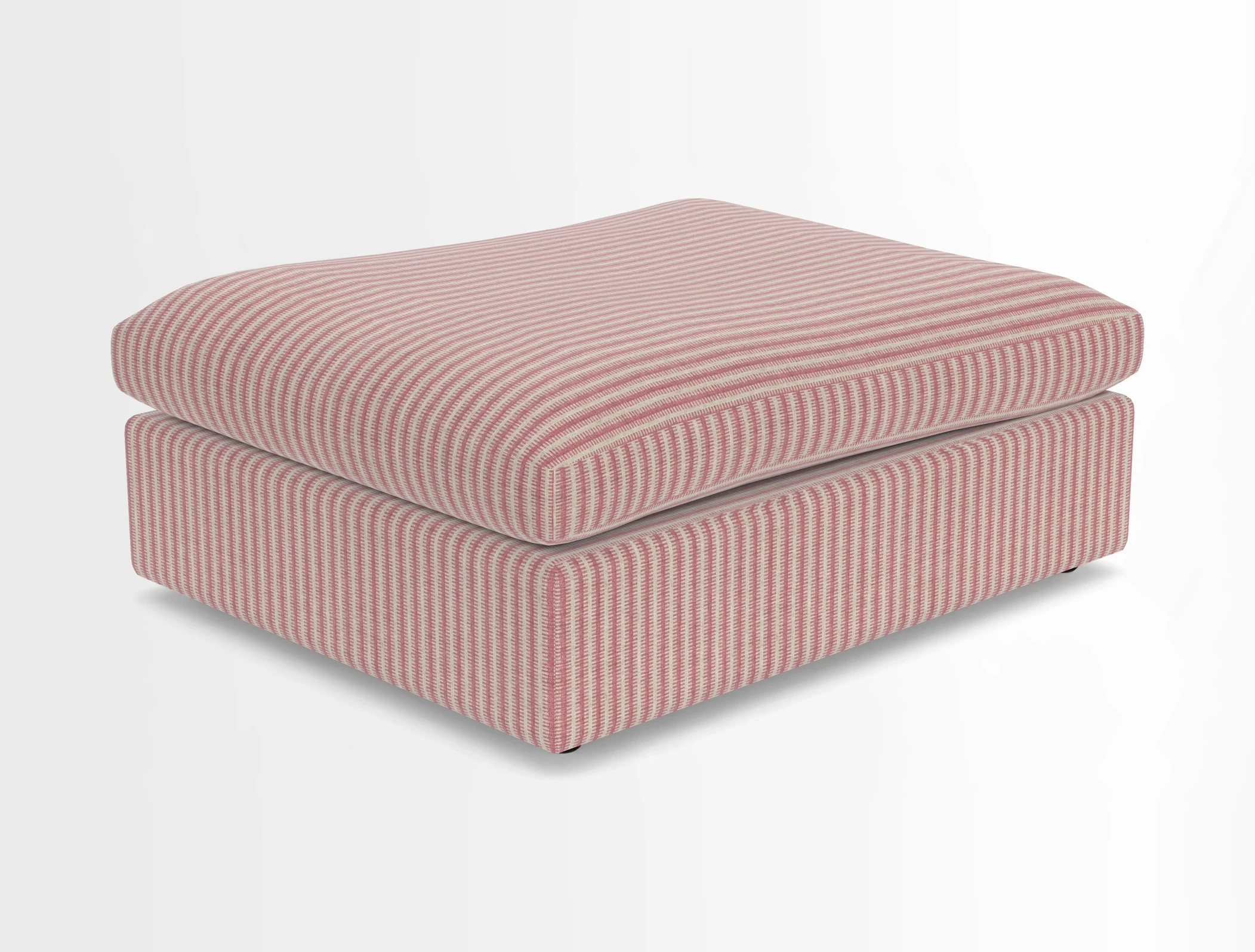 Big Softie Footstool in Two Tone Plain Biscuit