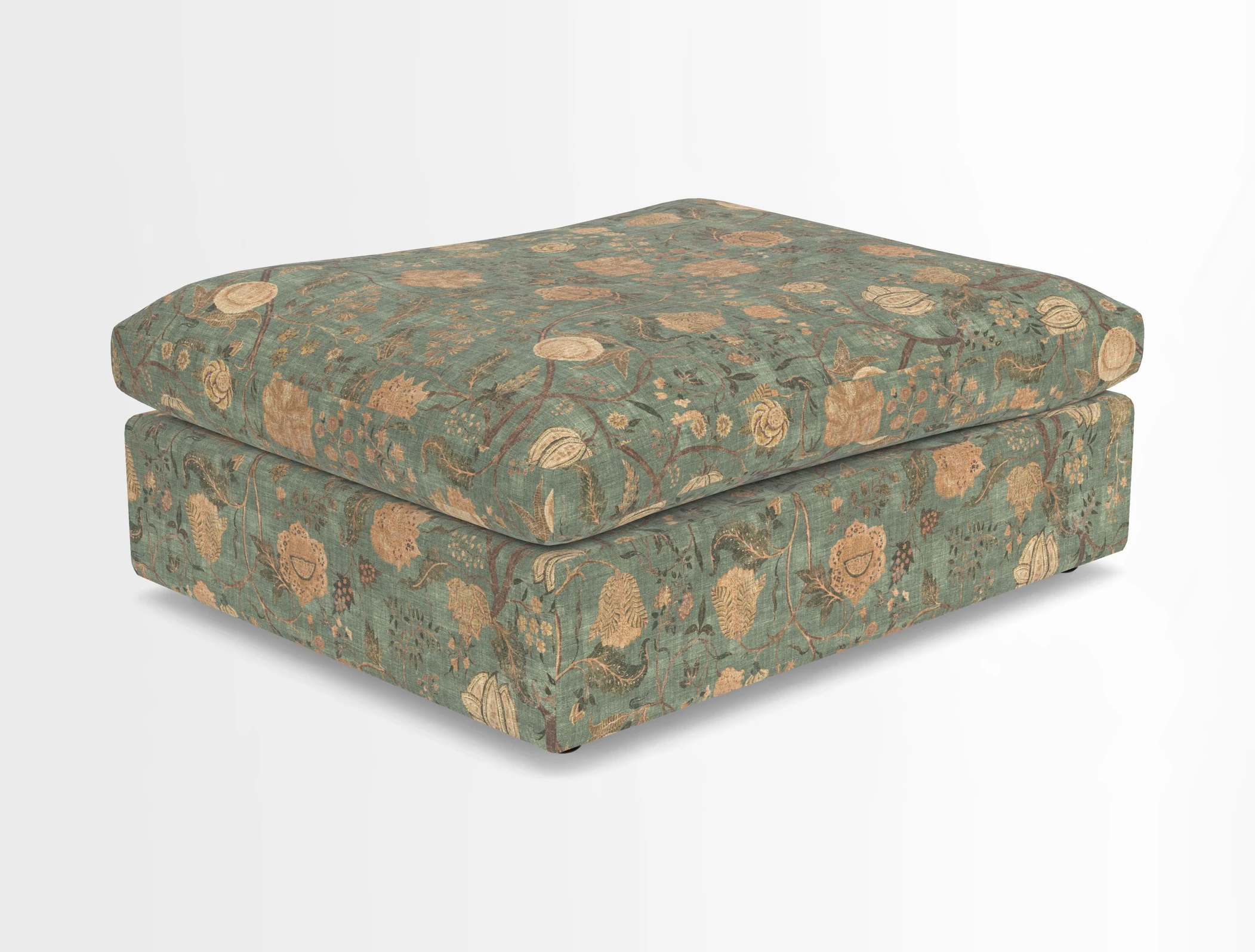 Big Softie Footstool in Two Tone Plain Biscuit