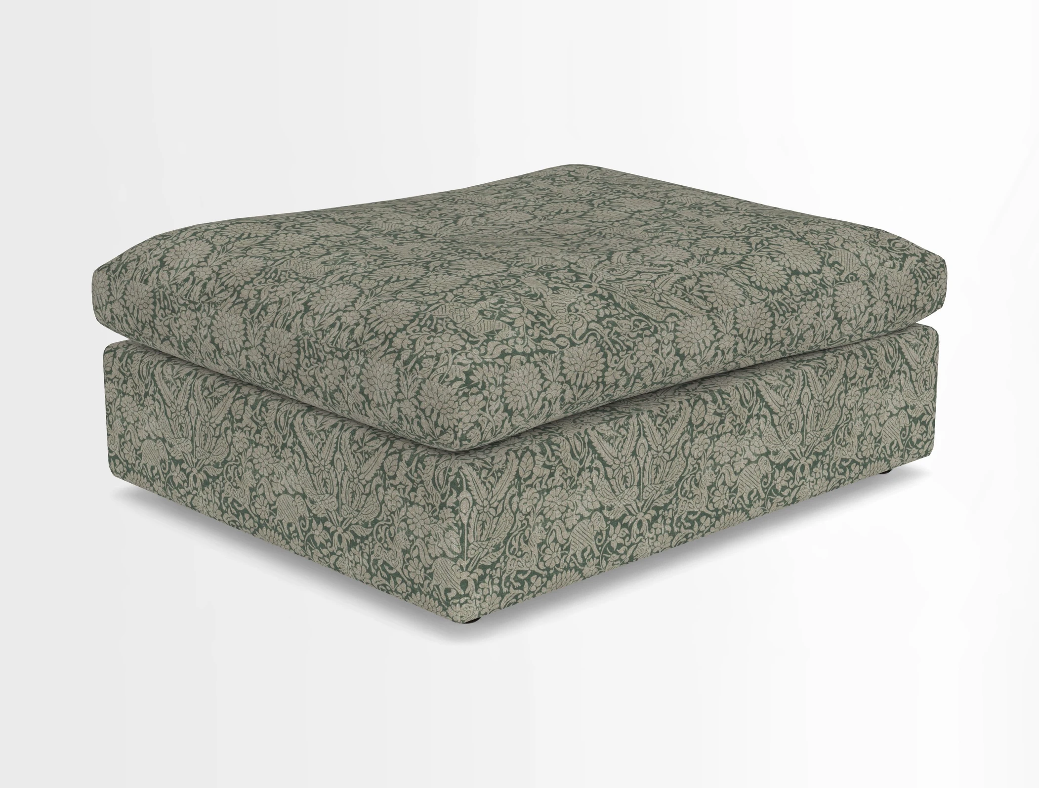 Big Softie Footstool in Two Tone Plain Biscuit