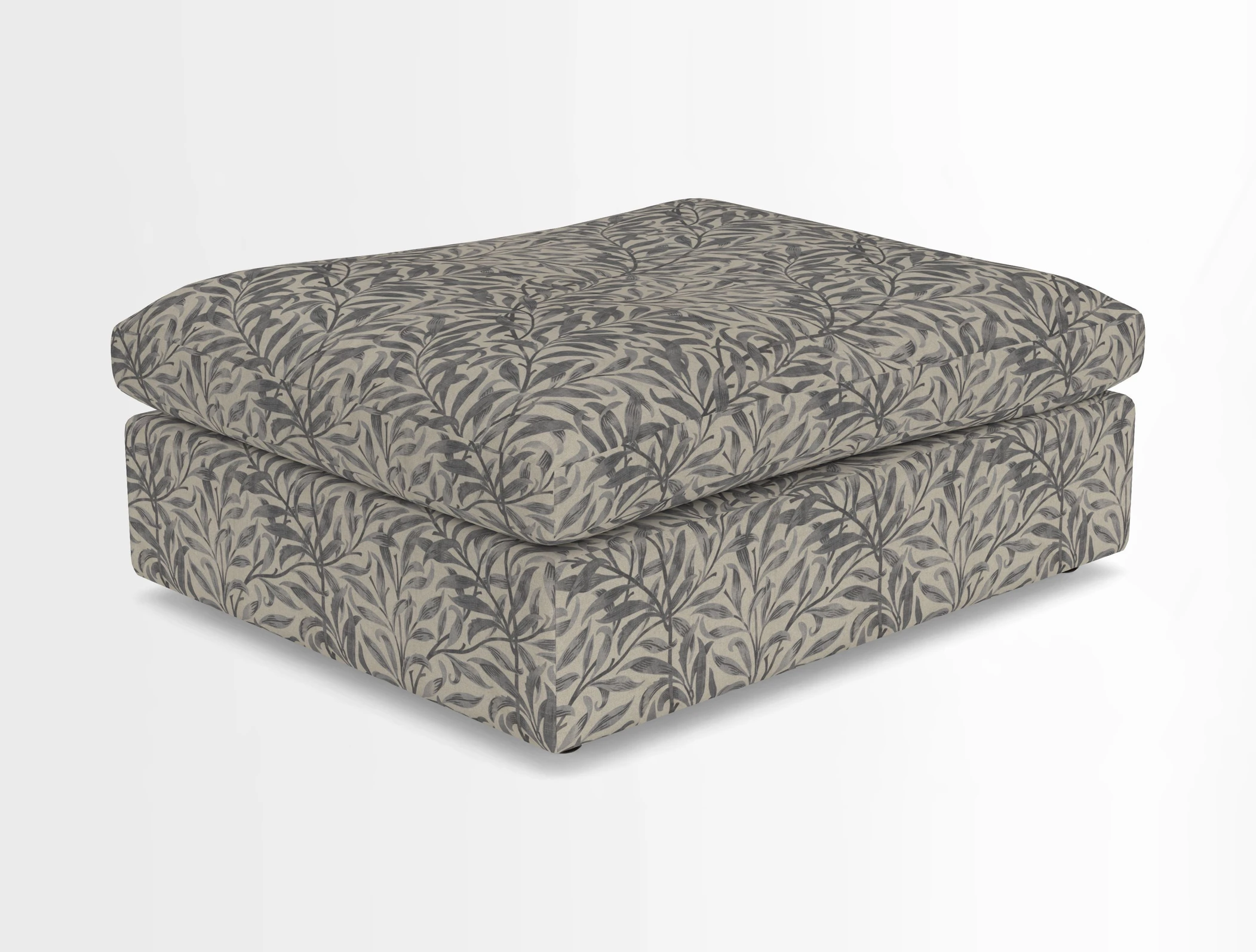 Big Softie Footstool in Two Tone Plain Biscuit
