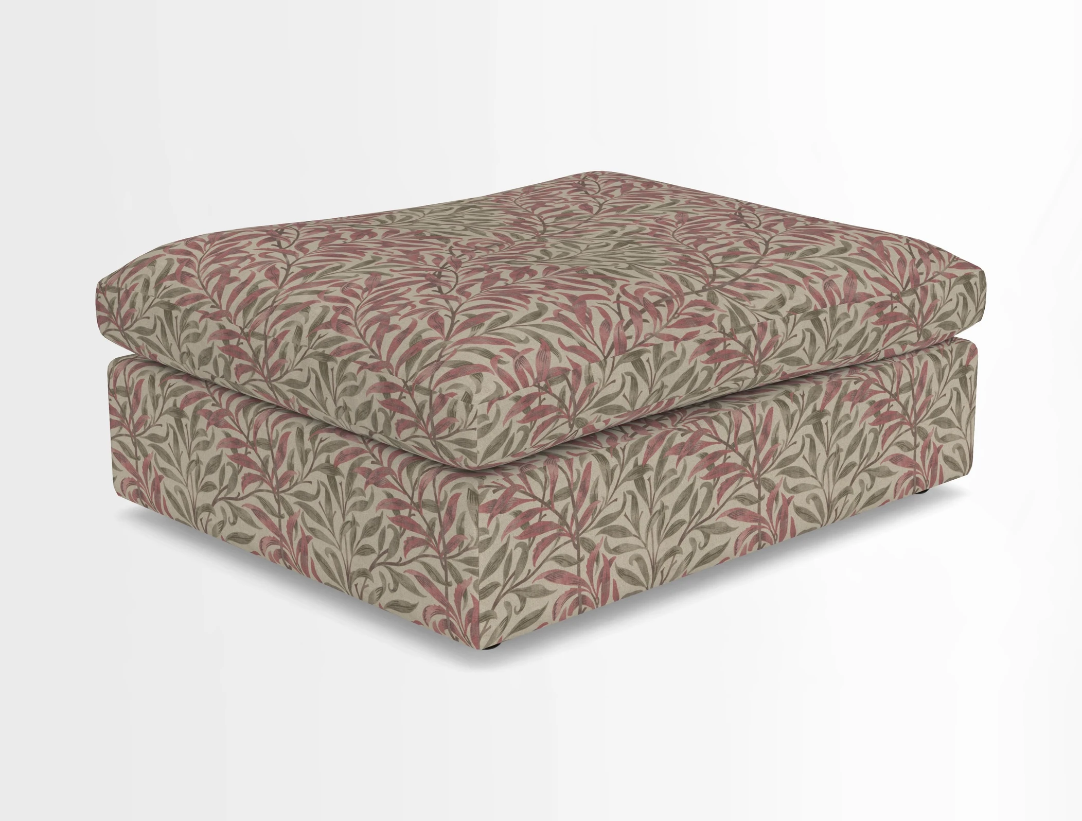 Big Softie Footstool in Two Tone Plain Biscuit