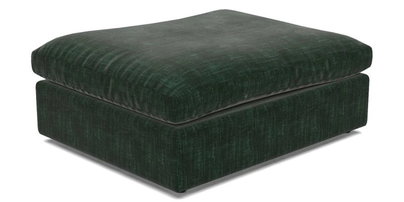 Big Softie Footstool in Two Tone Plain Biscuit