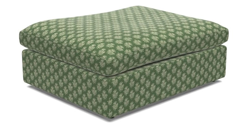 Big Softie Footstool in Two Tone Plain Biscuit