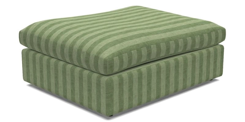 Big Softie Footstool in Two Tone Plain Biscuit