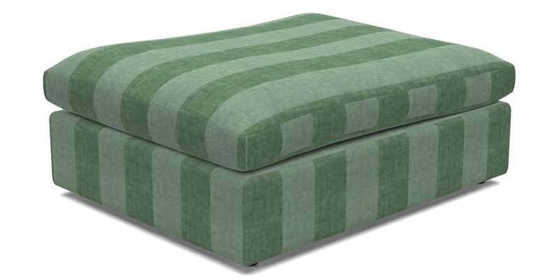 Big Softie Footstool in Two Tone Plain Biscuit