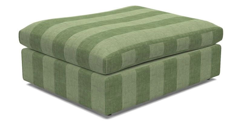 Big Softie Footstool in Two Tone Plain Biscuit