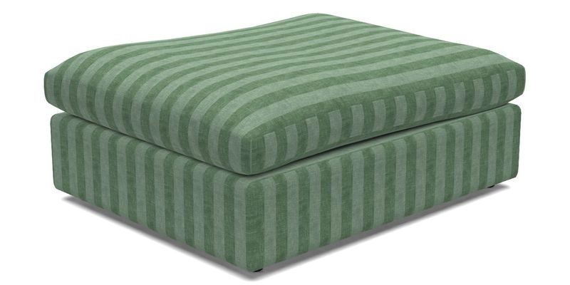 Big Softie Footstool in Two Tone Plain Biscuit