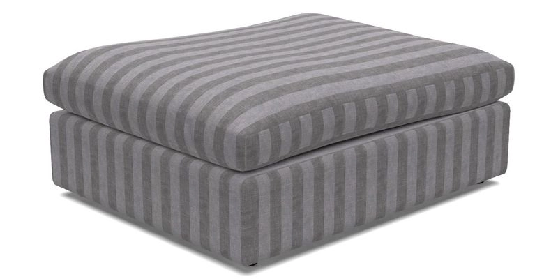 Big Softie Footstool in Two Tone Plain Biscuit