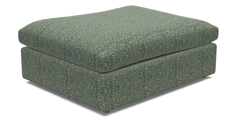 Big Softie Footstool in Two Tone Plain Biscuit