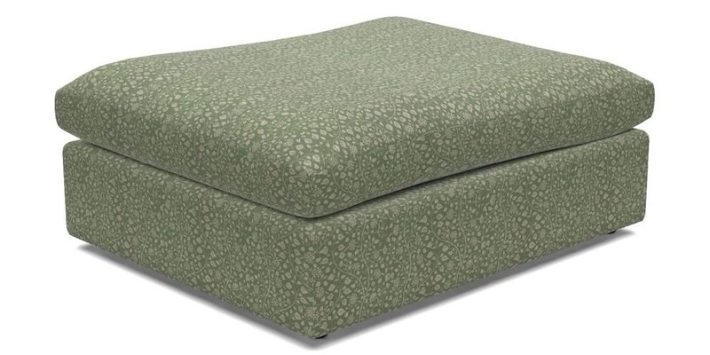 Big Softie Footstool in Two Tone Plain Biscuit