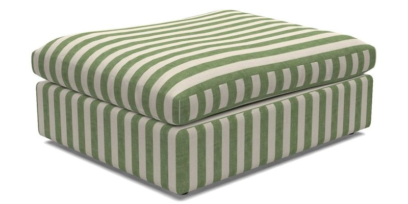Big Softie Footstool in Two Tone Plain Biscuit