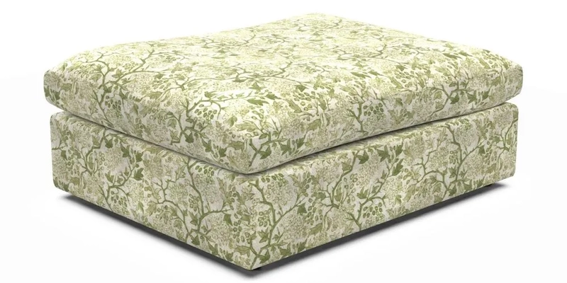 Big Softie Footstool in Two Tone Plain Biscuit
