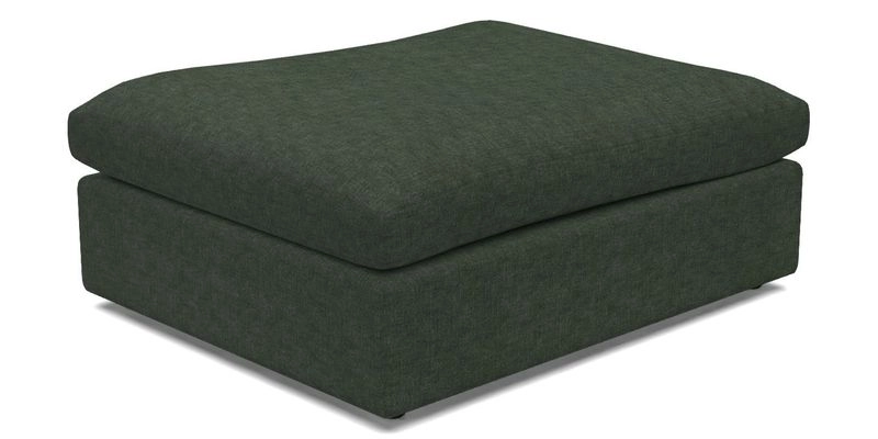 Big Softie Footstool in Two Tone Plain Biscuit