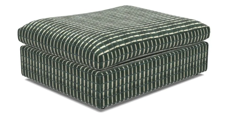 Big Softie Footstool in Two Tone Plain Biscuit