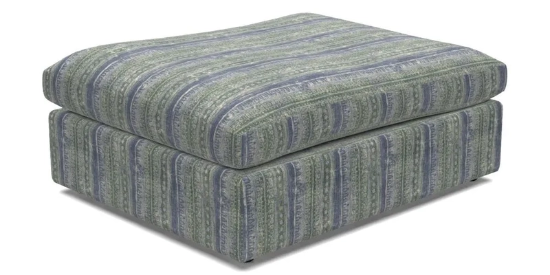 Big Softie Footstool in Two Tone Plain Biscuit