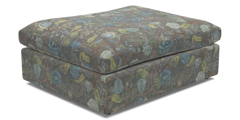 Big Softie Footstool in Two Tone Plain Biscuit