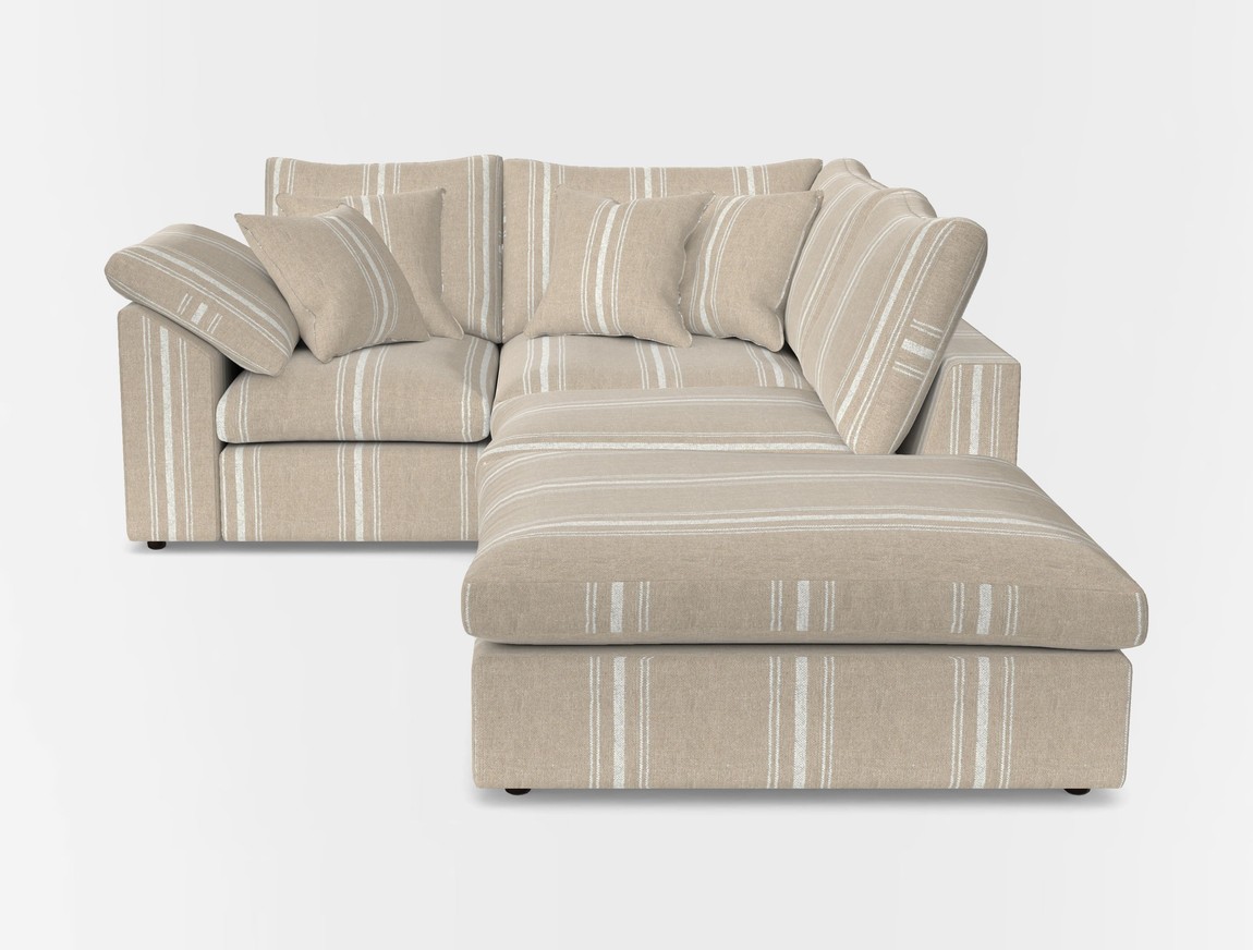 Big softie sloped arm front