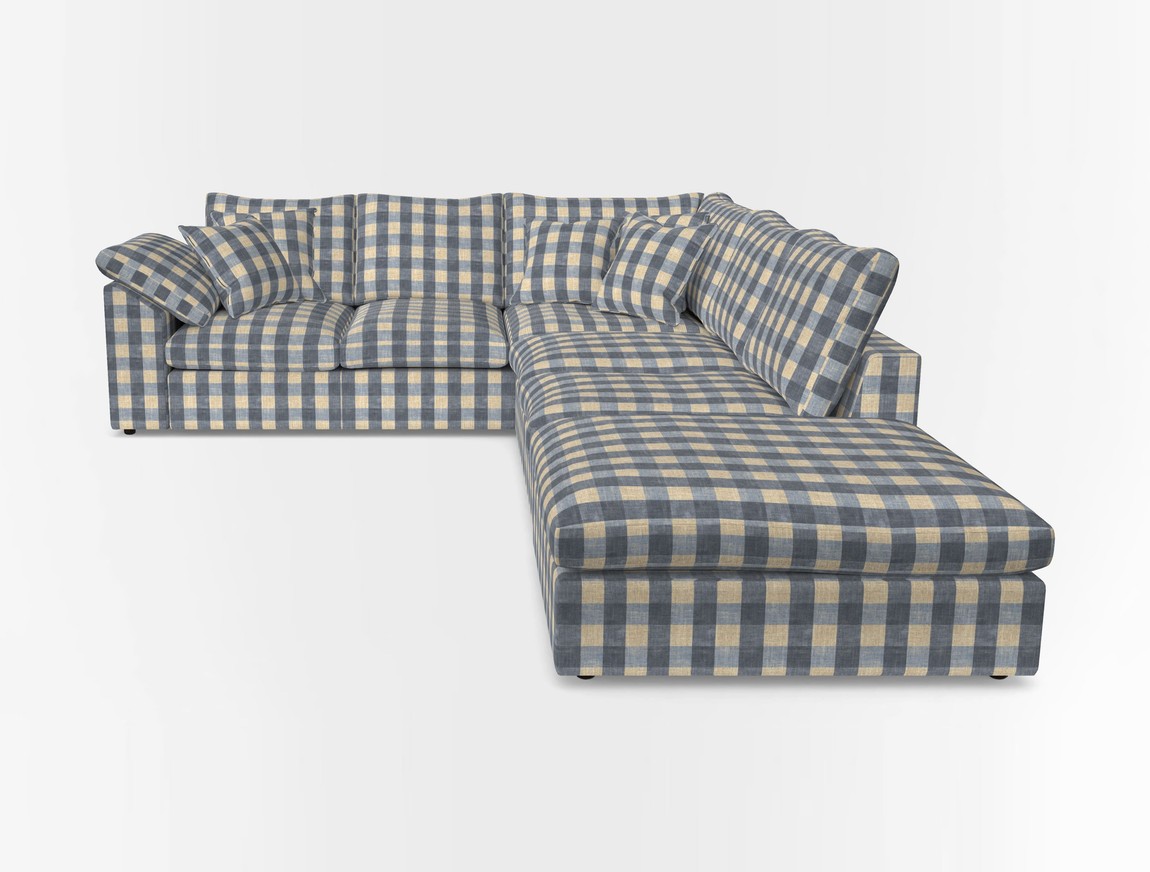 Big softie sloped arm front