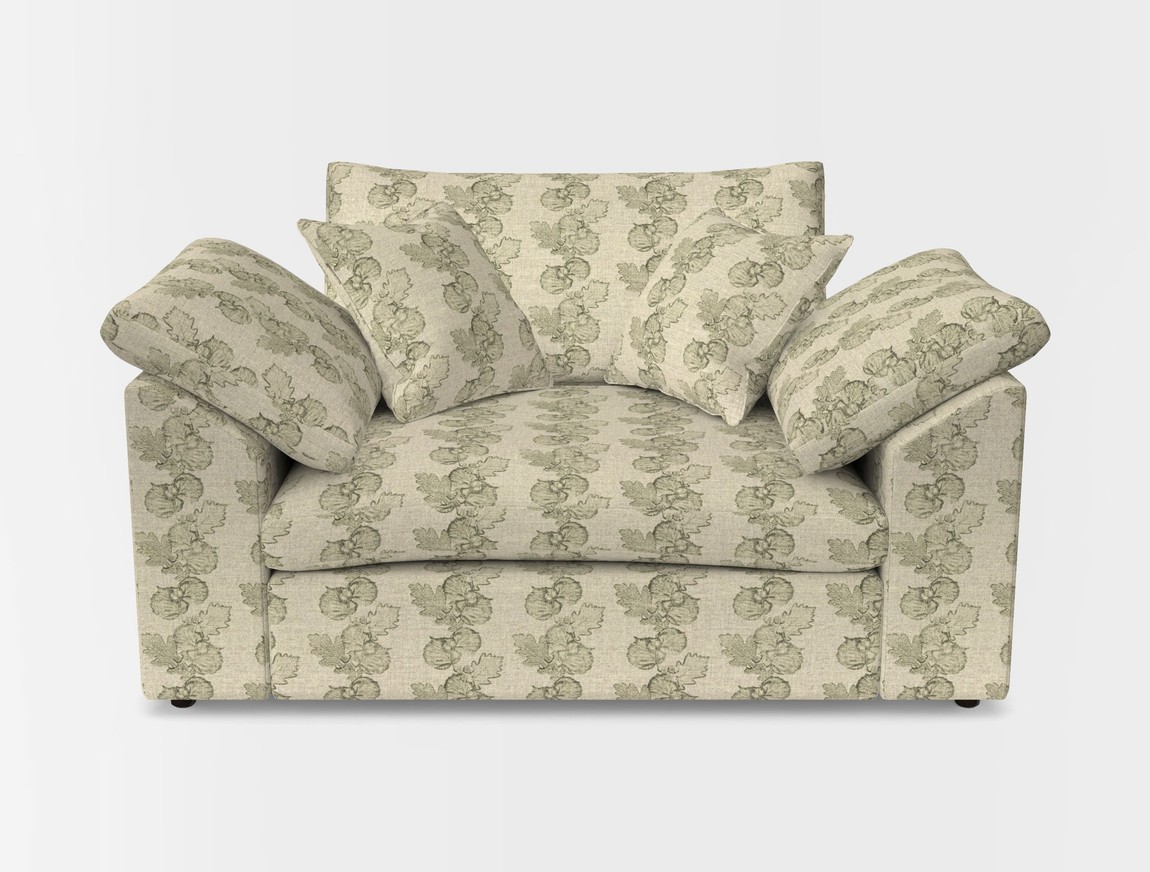 Big softie sloped arm front