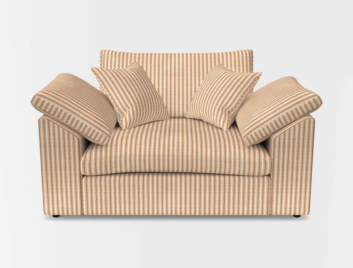 Big softie sloped arm front