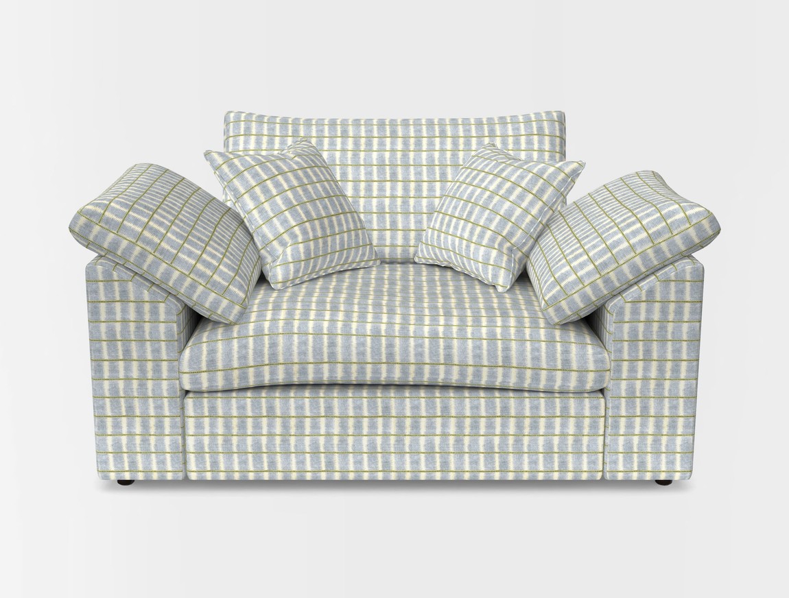 Big softie sloped arm front