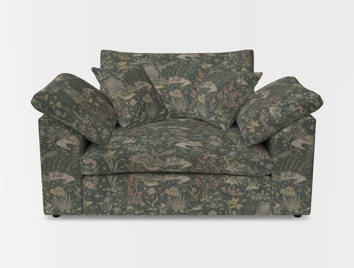 Big softie sloped arm front