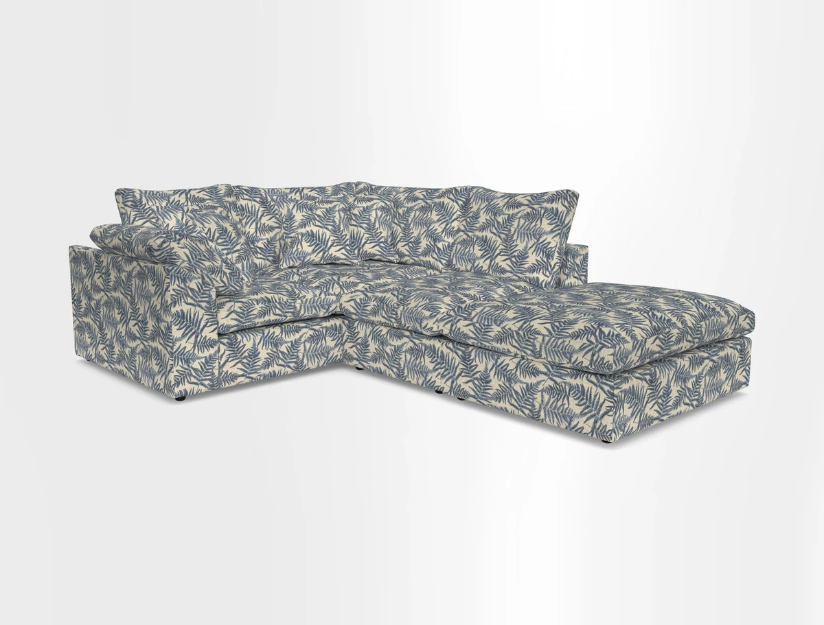 Big Softie Sloped Arm Small Corner Group LHF in Sahara Chalk