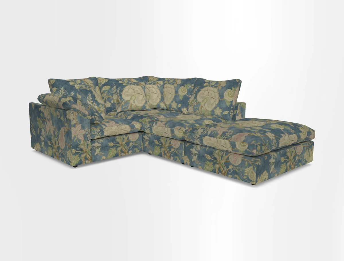 Big Softie Sloped Arm Small Corner Group LHF in Sahara Chalk