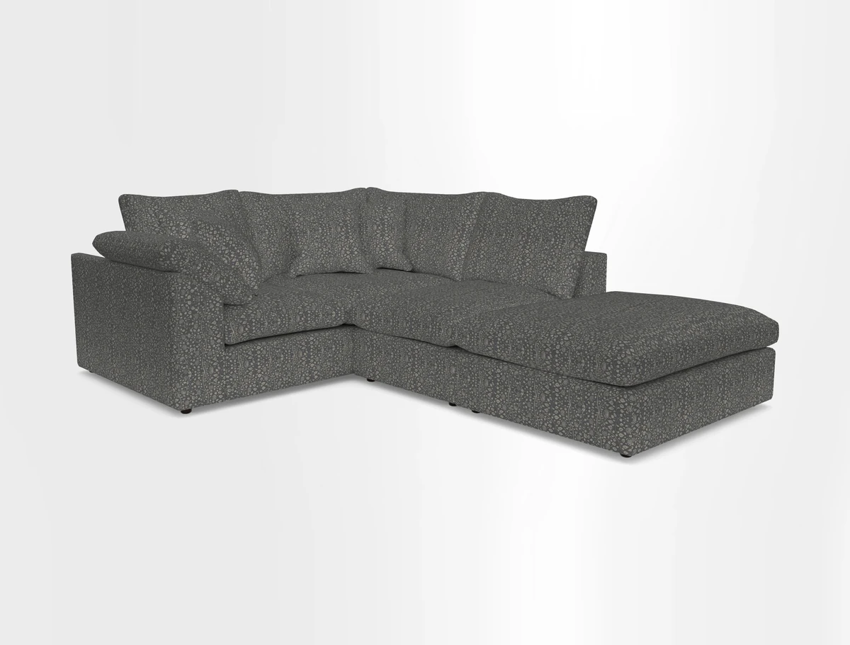 Big Softie Sloped Arm Small Corner Group LHF in Sahara Chalk