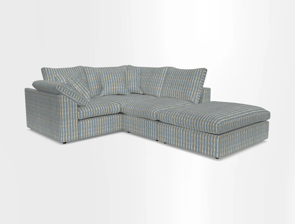 Big Softie Sloped Arm Small Corner Group LHF in Sahara Chalk
