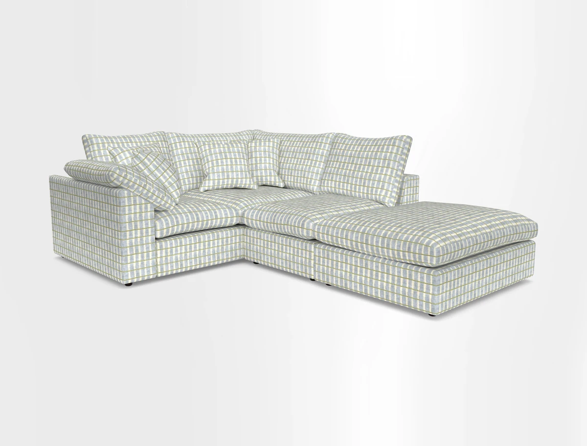 Big Softie Sloped Arm Small Corner Group LHF in Sahara Chalk