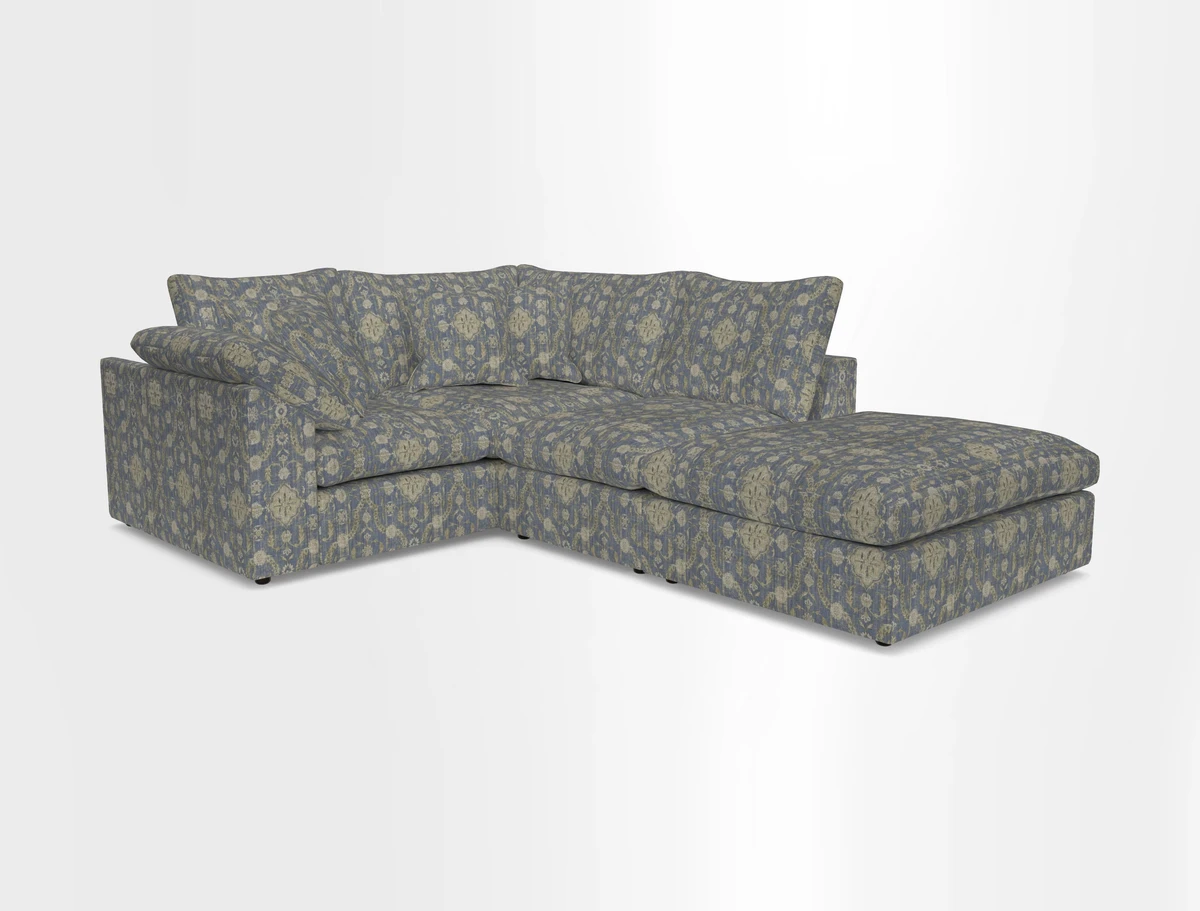 Big Softie Sloped Arm Small Corner Group LHF in Sahara Chalk