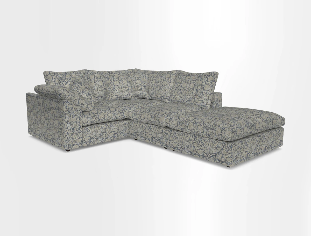 Big Softie Sloped Arm Small Corner Group LHF in Sahara Chalk