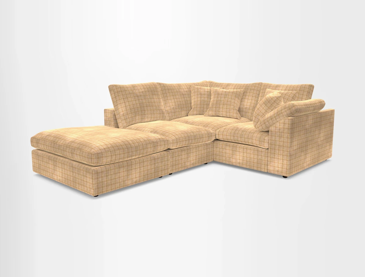 Big Softie Sloped Arm Small Corner Group RHF in Sahara Chalk
