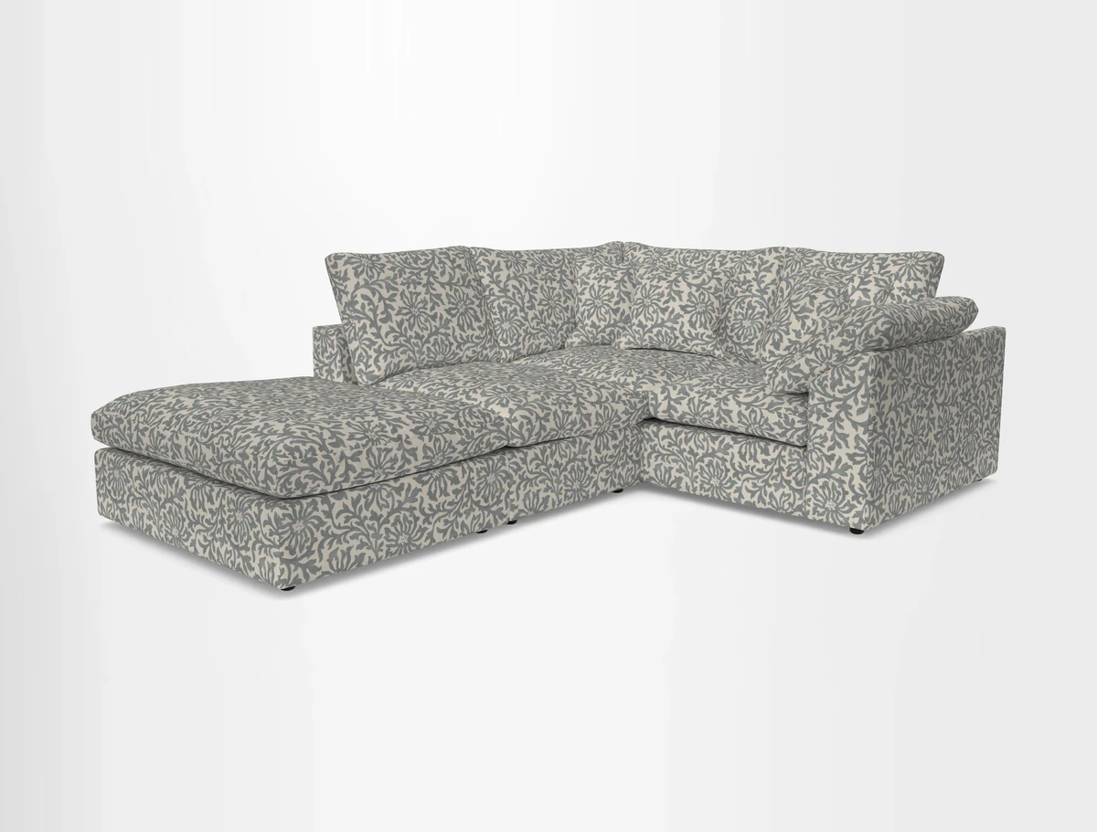 Big Softie Sloped Arm Small Corner Group RHF in Sahara Chalk