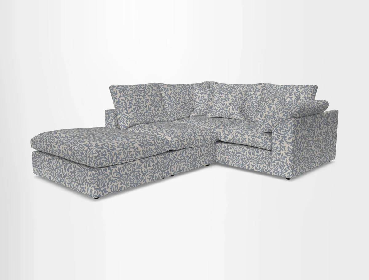 Big Softie Sloped Arm Small Corner Group RHF in Sahara Chalk