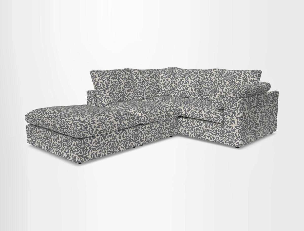 Big Softie Sloped Arm Small Corner Group RHF in Sahara Chalk