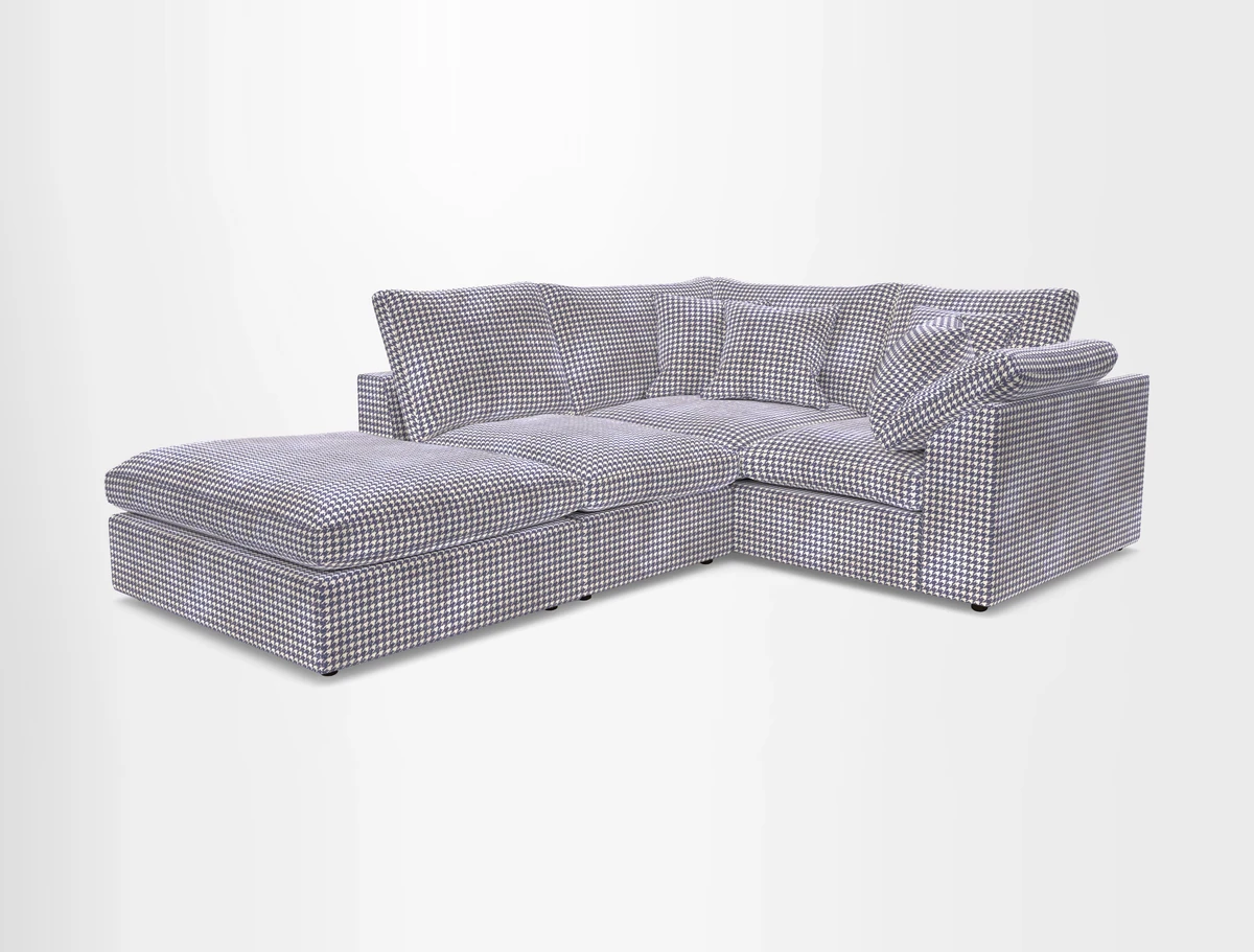 Big Softie Sloped Arm Small Corner Group RHF in Sahara Chalk