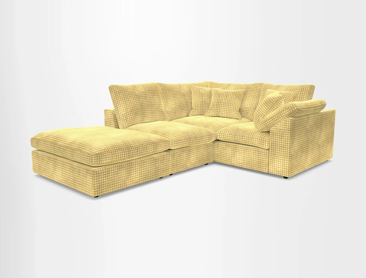 Big Softie Sloped Arm Small Corner Group RHF in Sahara Chalk